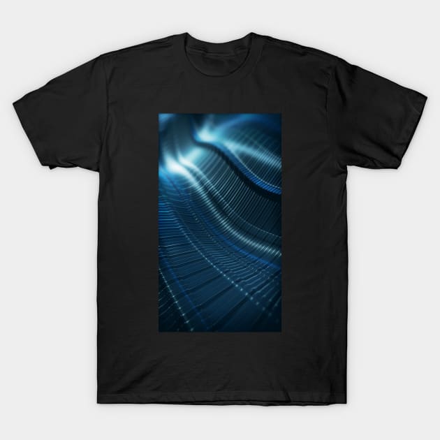 Dark Steel Surface T-Shirt by cinema4design